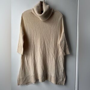 Aqua Cream Cowl Neck Sweater
